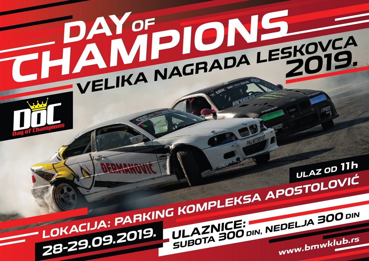 Day of Champions - Velika nagrada Leskovca 2019